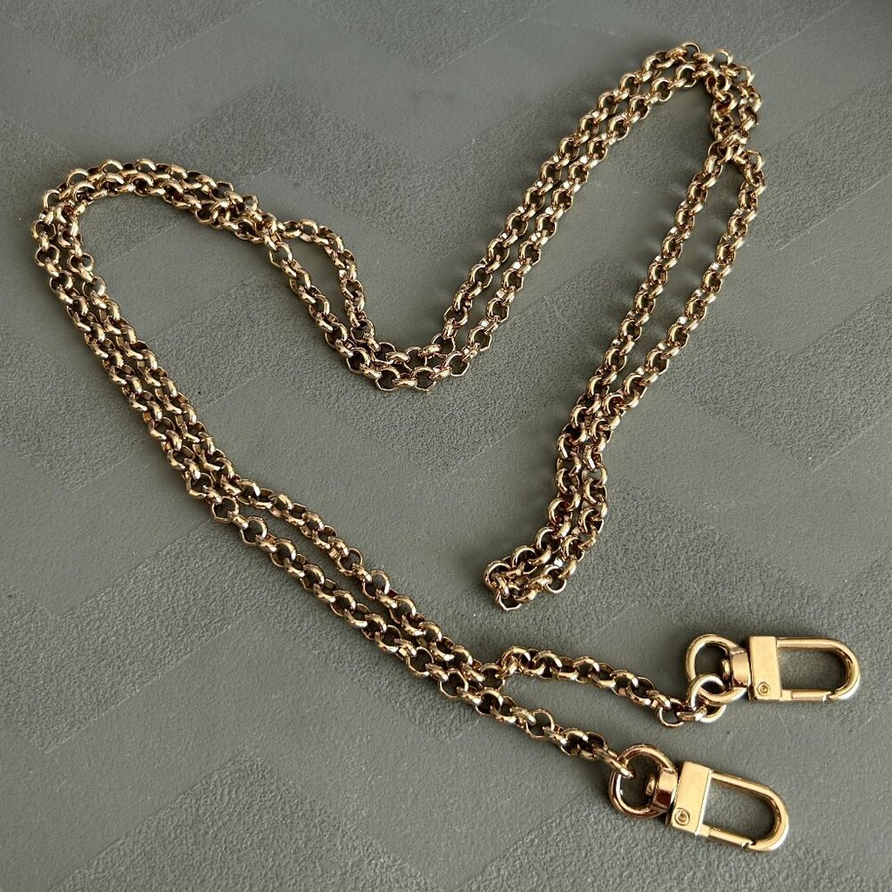 Mautto Purse Chain Replacement Strap Gold